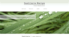 Desktop Screenshot of destilaria.com